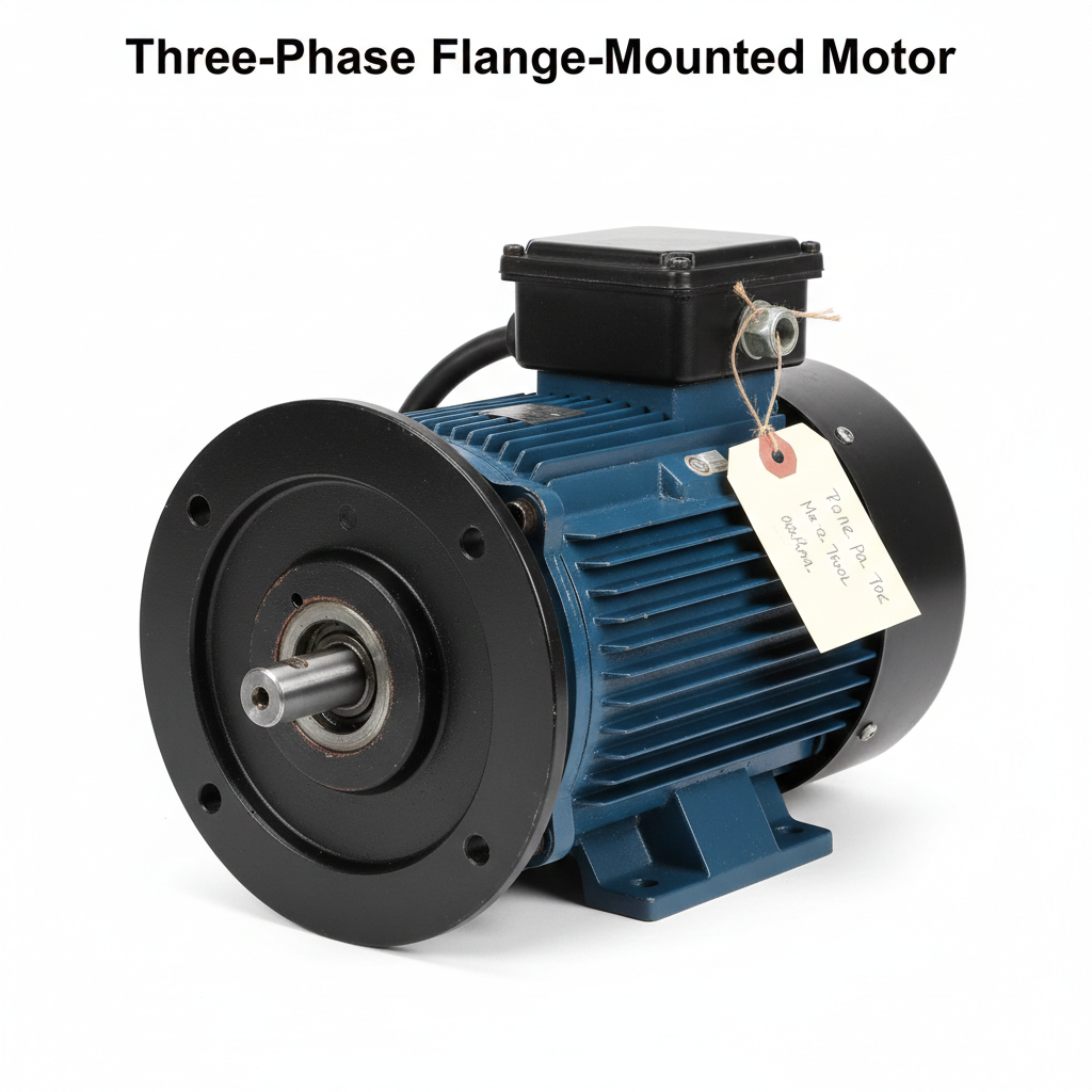 Three-Phase flange-Mounted Motor